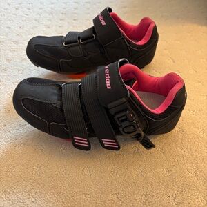 Black and Pink Women's Athletic Shoes